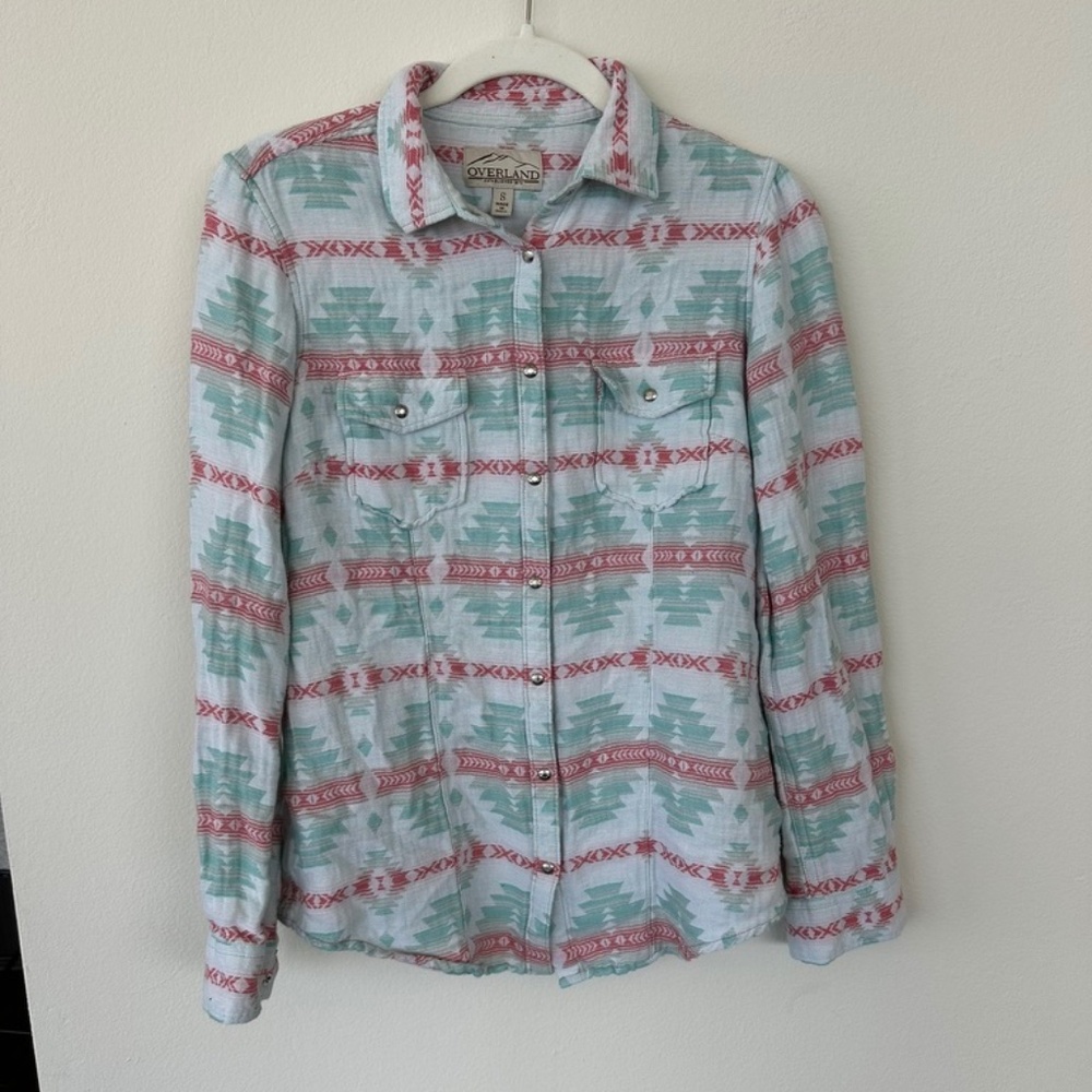 Overland Aztec Inspired Print -S